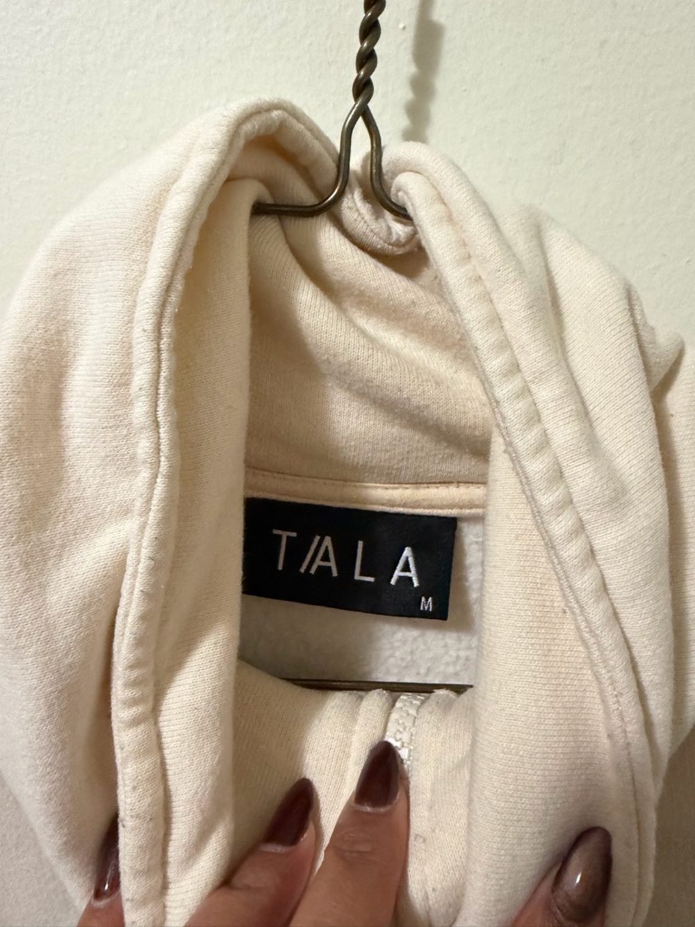 TALA Doze half-zip cropped sweatshirt - Picture 6 of 6